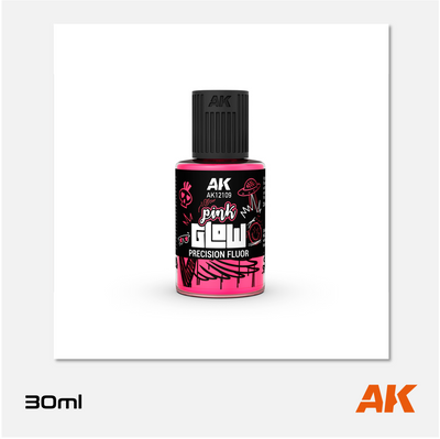 AK Glow Precision Fluor - Pink