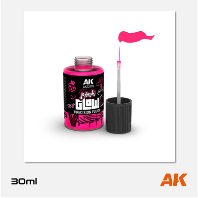 AK Glow Precision Fluor - Pink