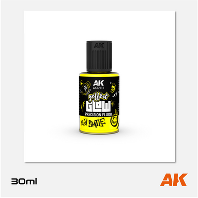 AK Glow Precision Fluor - Yellow