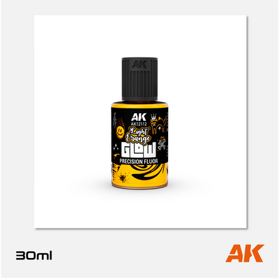 AK Glow Precision Fluor - Light Orange