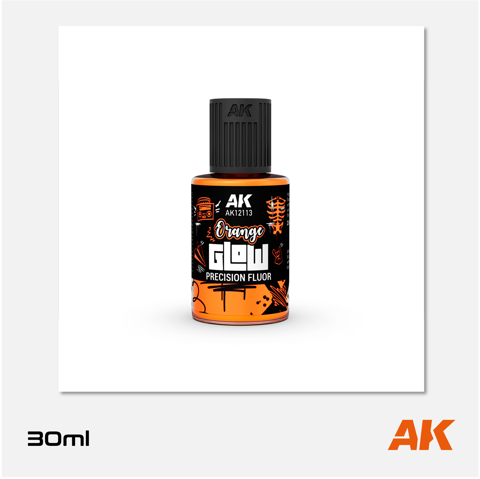 AK Glow Precision Fluor - Orange