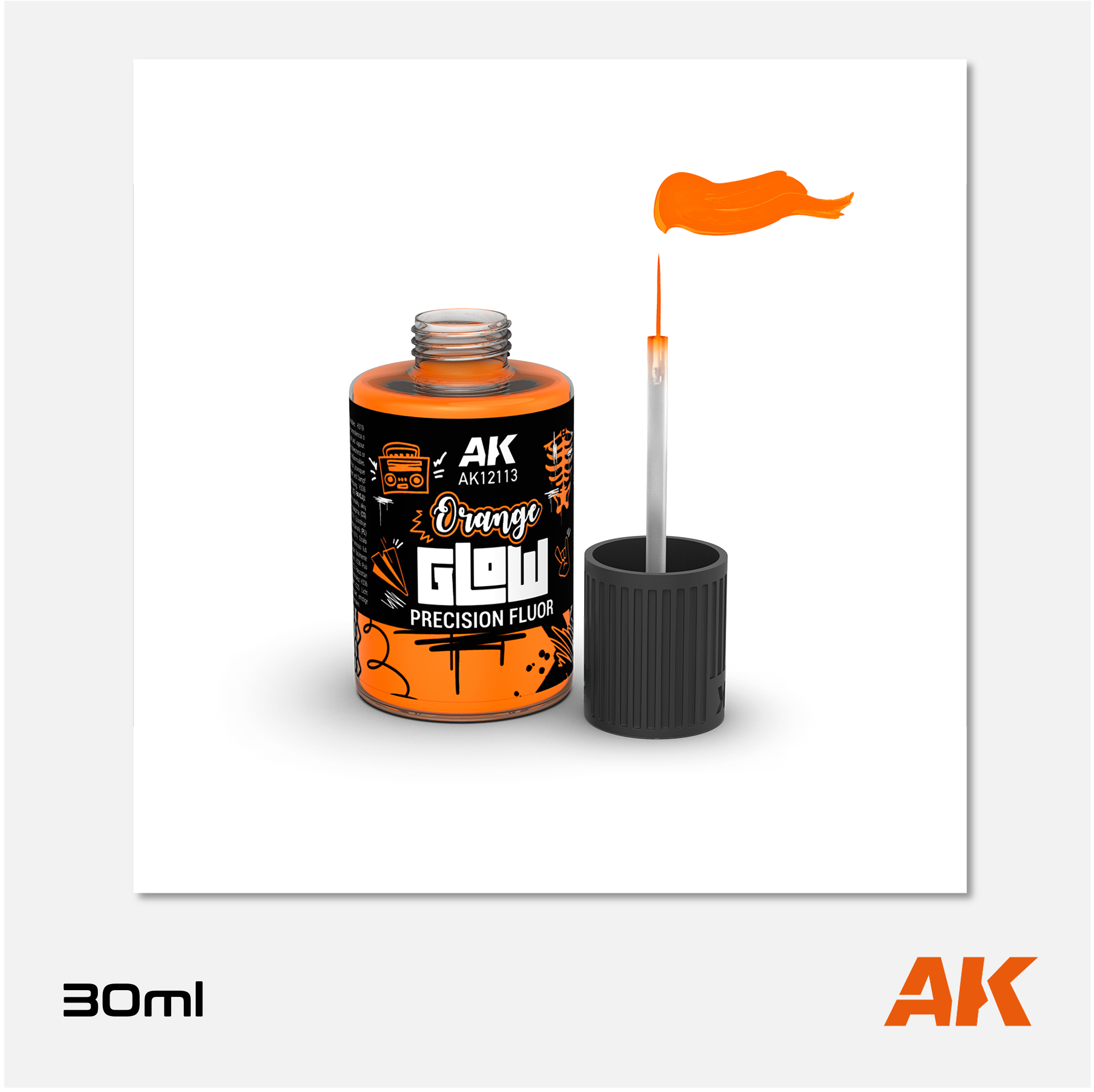 AK Glow Precision Fluor - Orange