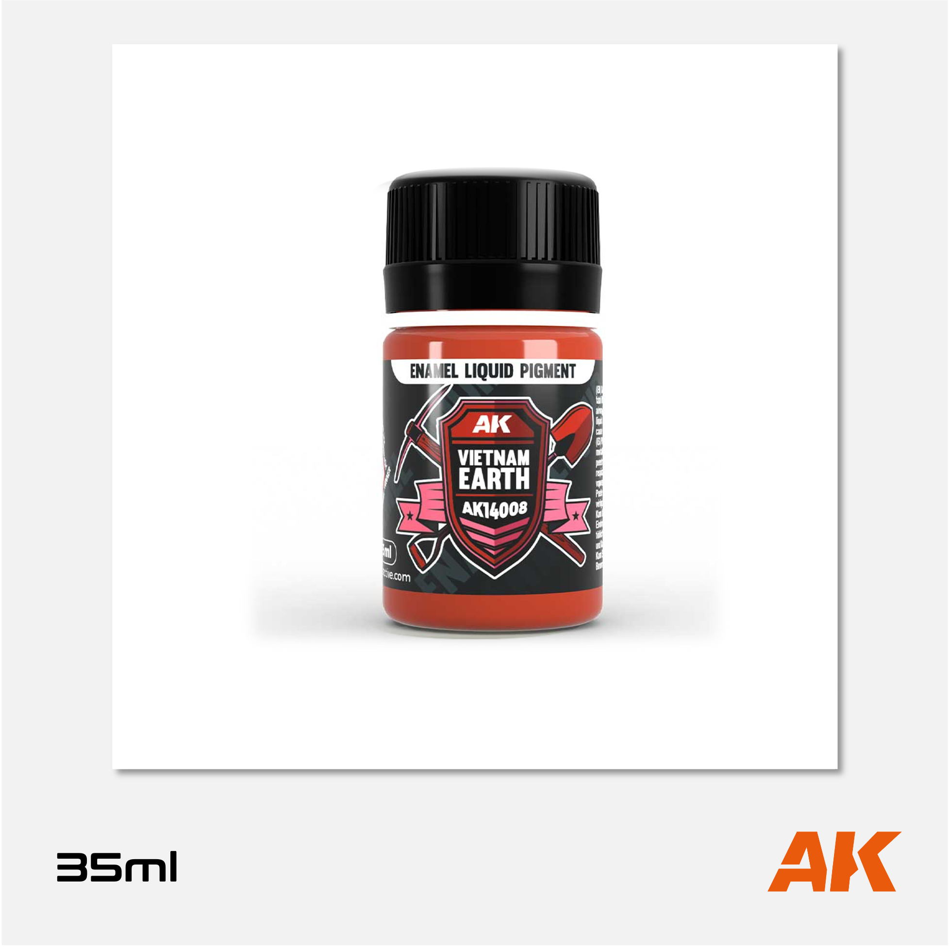 AK Enamel Liquid Pigment - Vietnam Earth