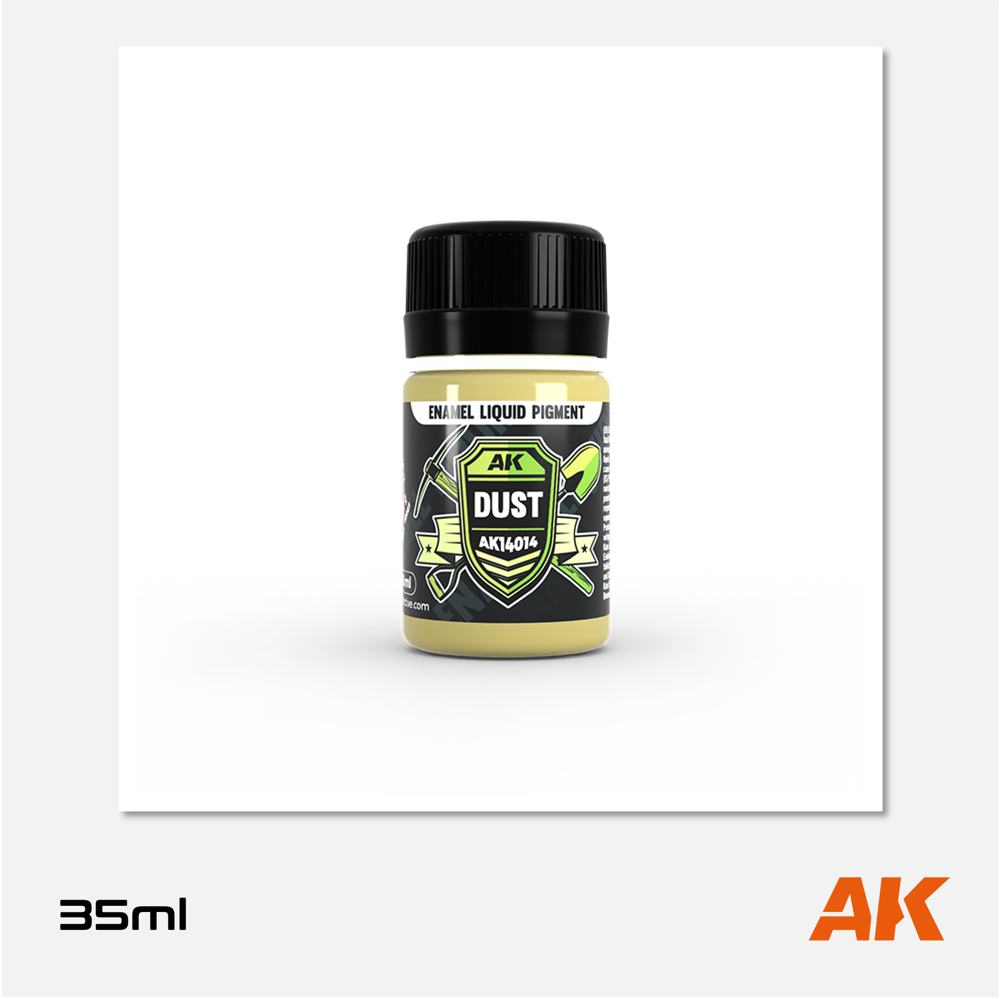 AK Enamel Liquid Pigment - Dust