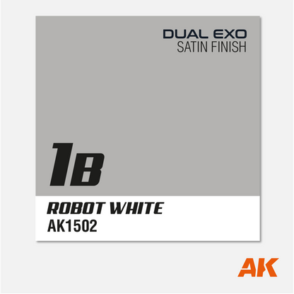 AK Interactive - Dual Exo - 1B Robot White - AK1502 - Gothaforce