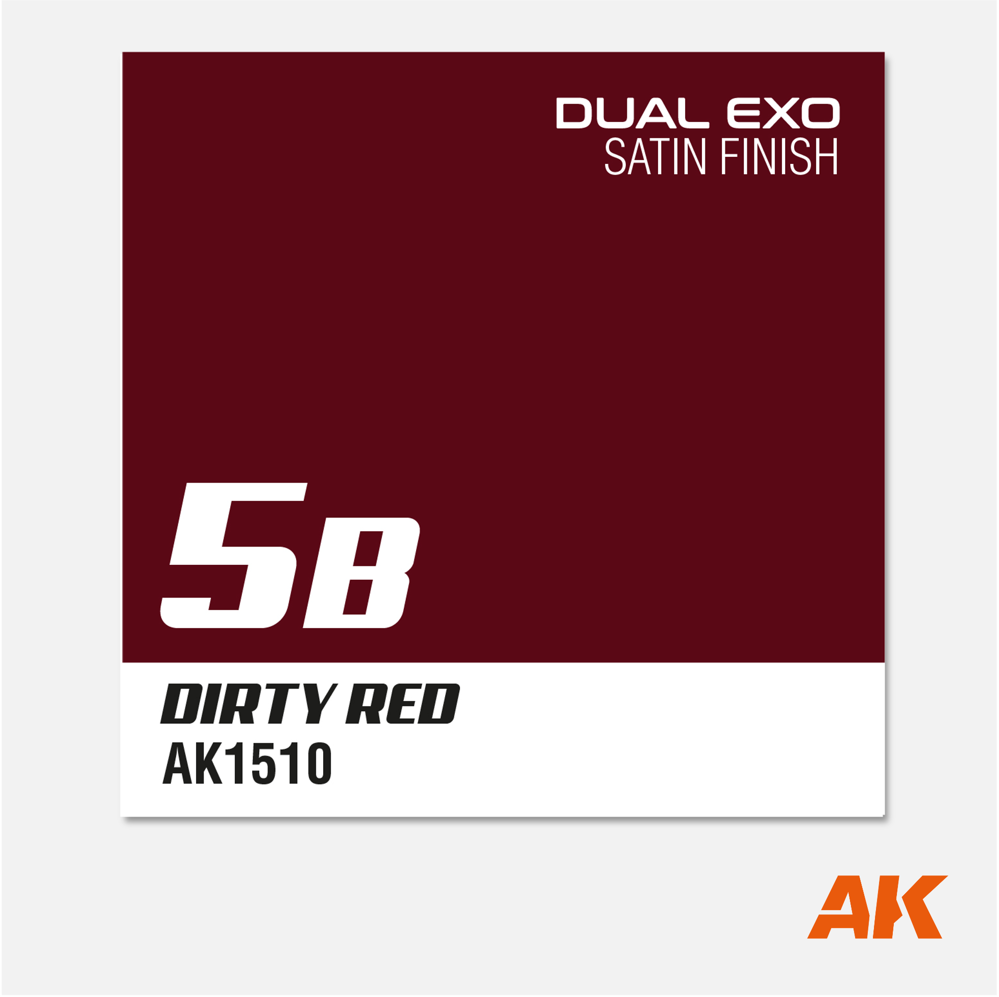 AK Interactive - Dual Exo - 5B Dirty Red - AK1510 - Gothaforce