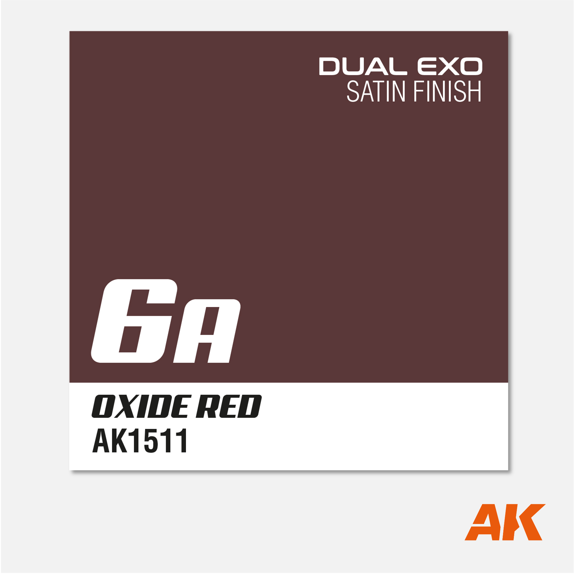 AK Interactive - Dual Exo - 6A Oxide Red  - AK1511 - Gothaforce