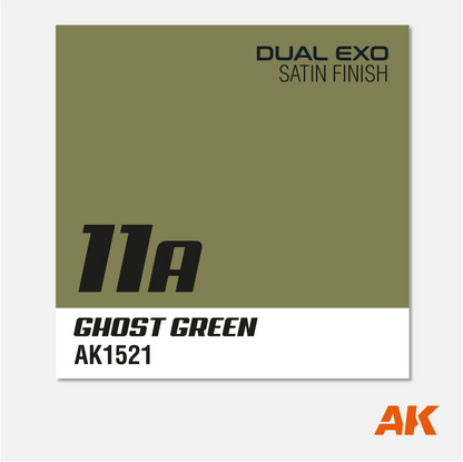 AK Interactive - Dual Exo - 11A Ghost Green - AK1521 - Gothaforce