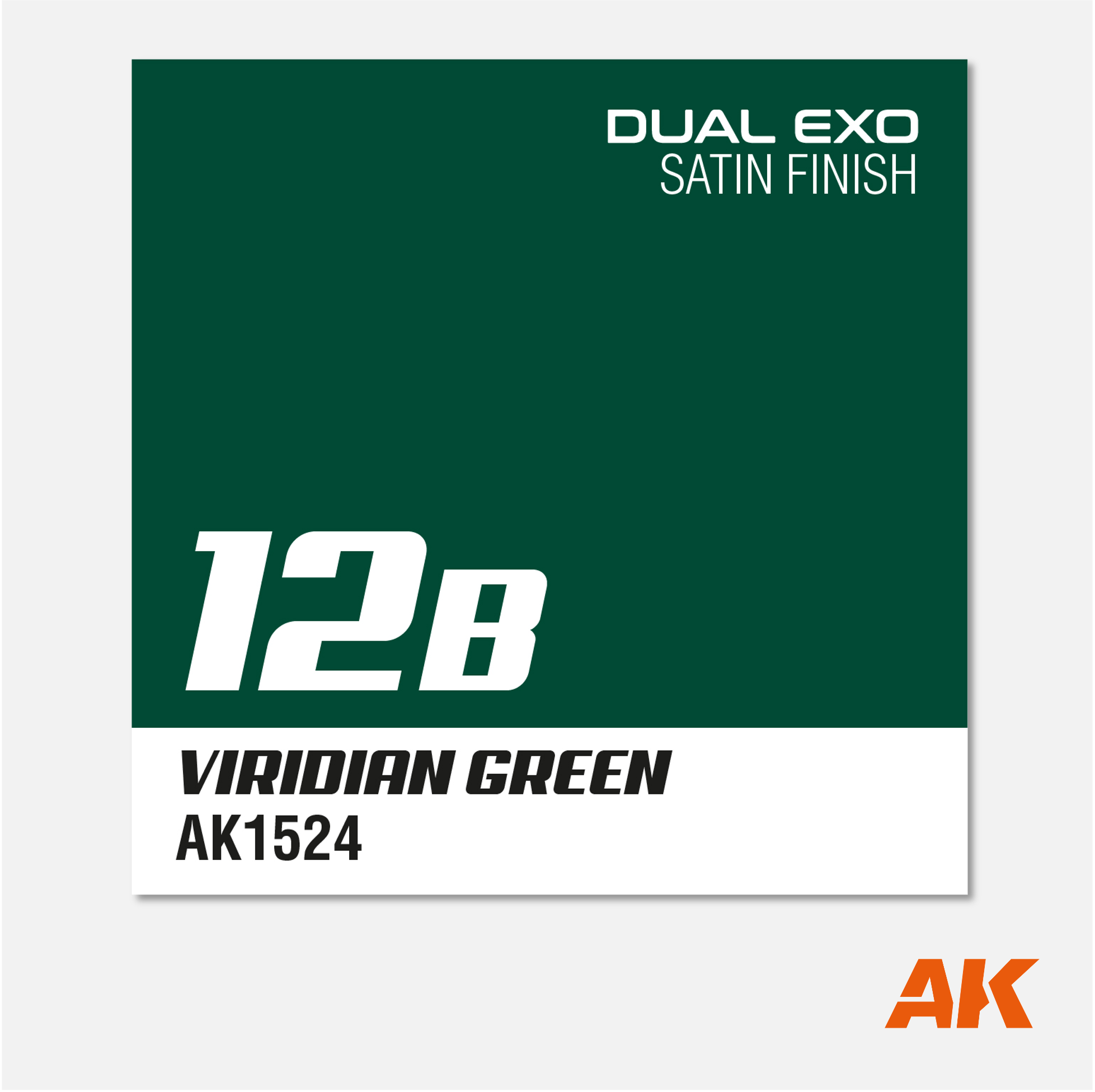 AK Interactive - Dual Exo - 12B Viridian Green - AK1524 - Gothaforce