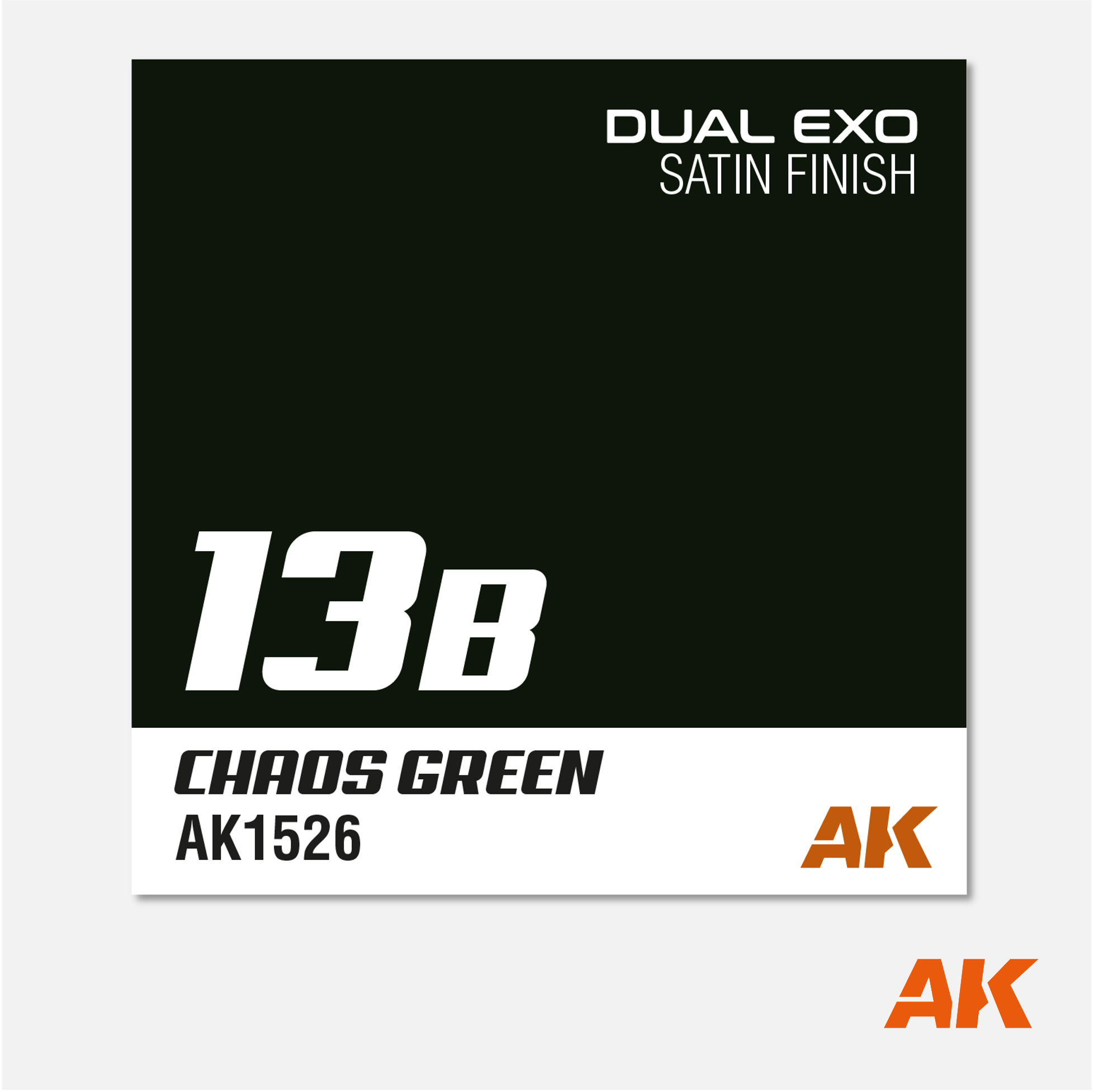 AK Interactive - Dual Exo - 13B Chaos Green - AK1526 - Gothaforce