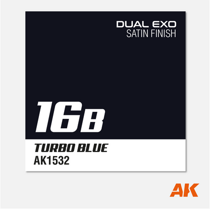 AK Interactive - Dual Exo - 16B Turbo Blue - AK1532 - Gothaforce