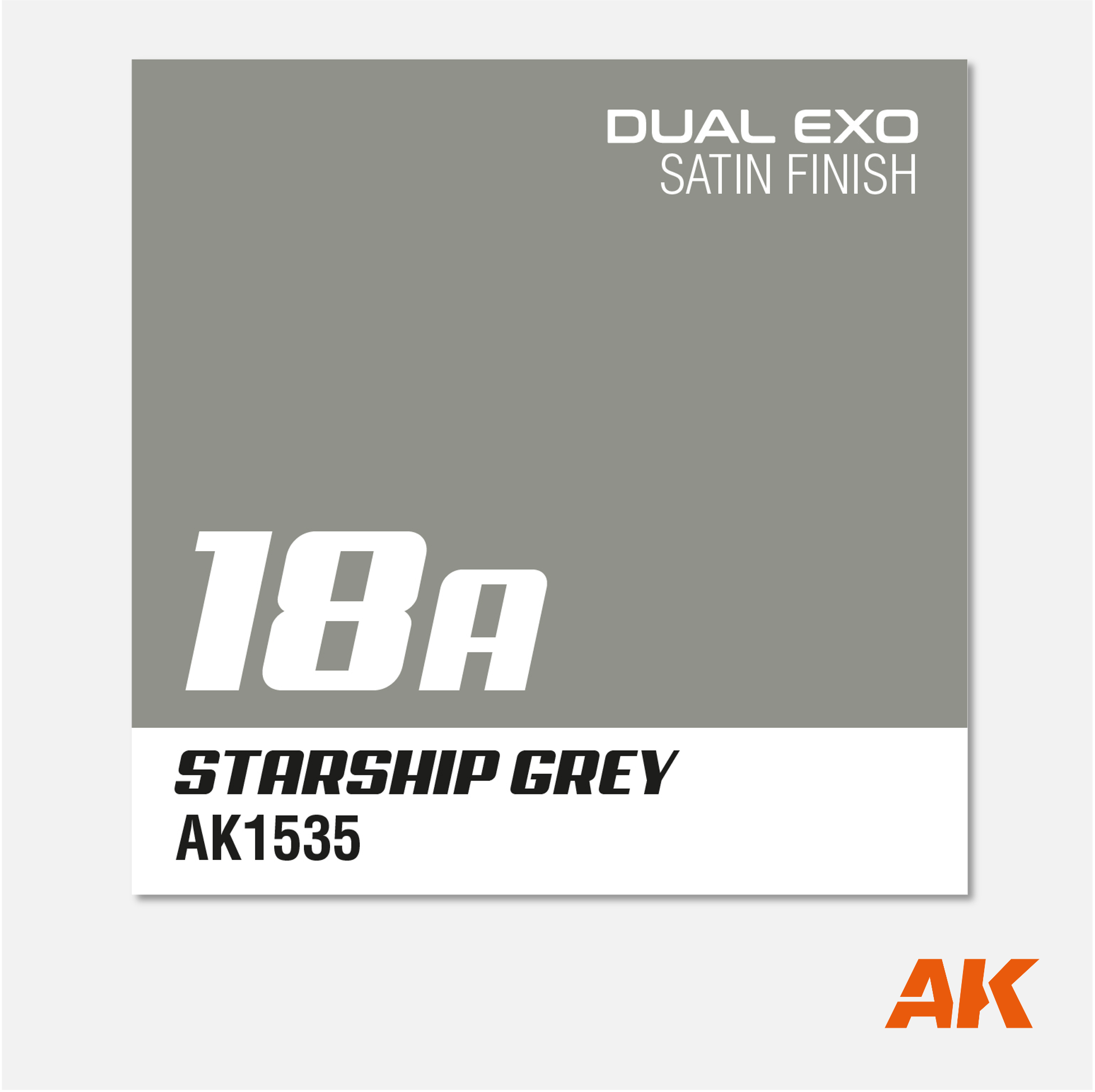 AK Interactive - Dual Exo - 18A Starship Grey - AK1535 - Gothaforce