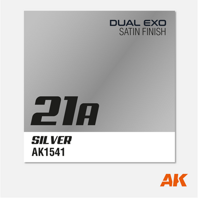 AK Interactive - Dual Exo - 21A Silver - AK1541 - Gothaforce