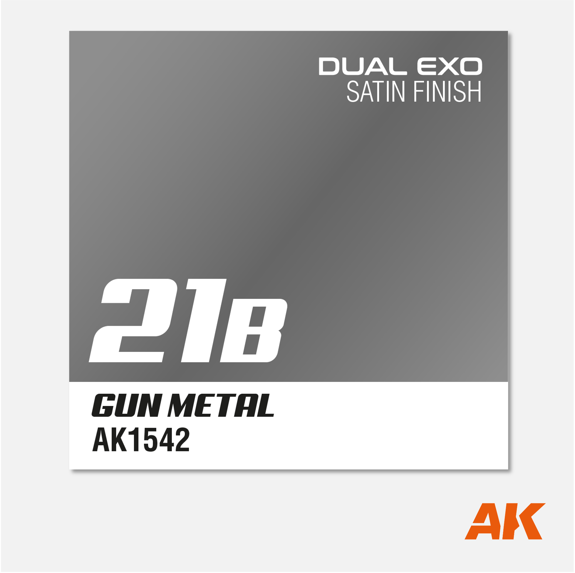 AK Interactive - Dual Exo - 21B Gun Metal - AK1542 - Gothaforce