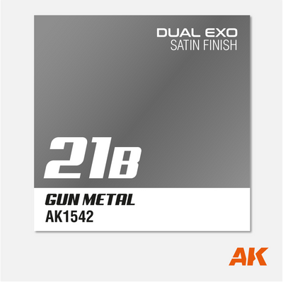 AK Interactive - Dual Exo - 21B Gun Metal - AK1542 - Gothaforce