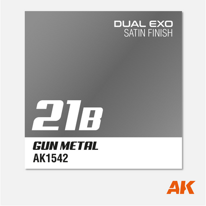 AK Interactive - Dual Exo - 21B Gun Metal - AK1542 - Gothaforce