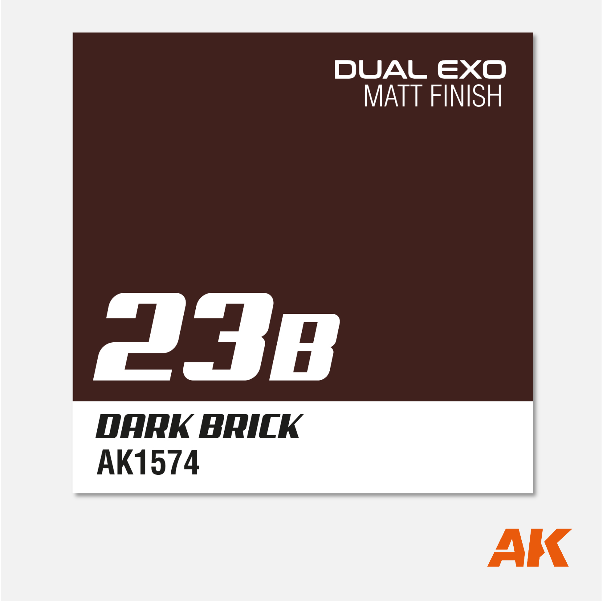AK Interactive - Dual Exo - 23B Dark Brick - AK1574 - Gothaforce