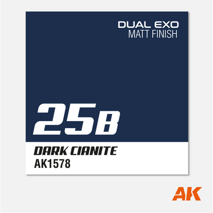 AK Interactive - Dual Exo - 25B Dark Cyanite - AK1578 - Gothaforce