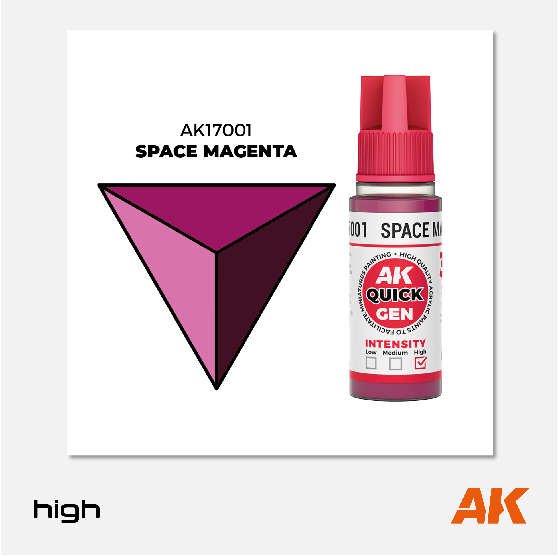 AK Interactive - Quick Gen Acrylics Paint - Space Magenta - AK17001 - Gothaforce