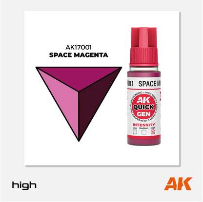AK Interactive - Quick Gen Acrylics Paint - Space Magenta - AK17001 - Gothaforce
