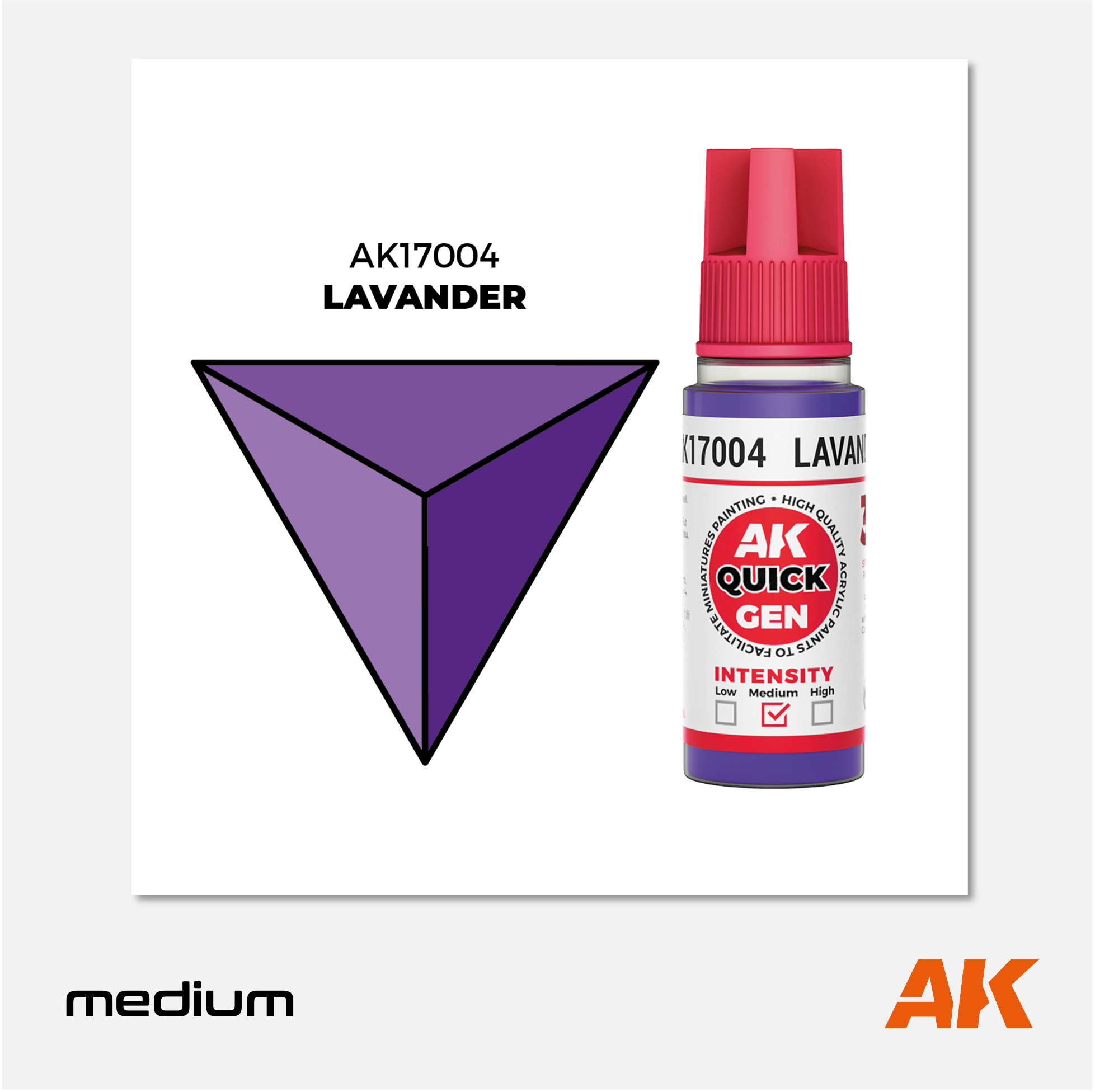 AK Interactive - Quick Gen Acrylics Paint - Lavander - AK17004 - Gothaforce