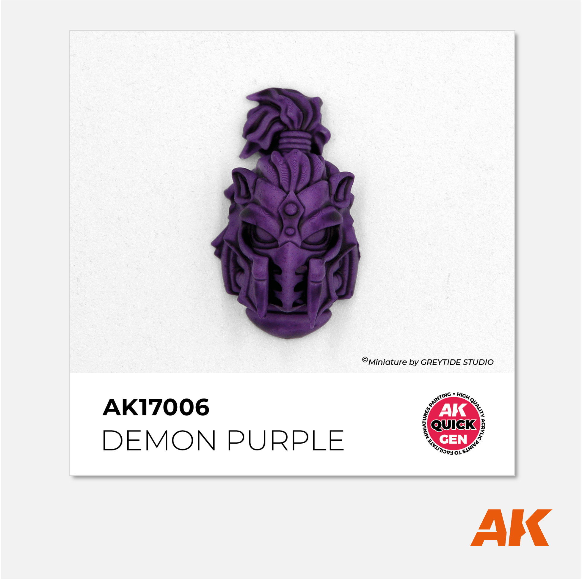 AK Interactive - Quick Gen Acrylics Paint - Demon Purple - AK17006 - Gothaforce