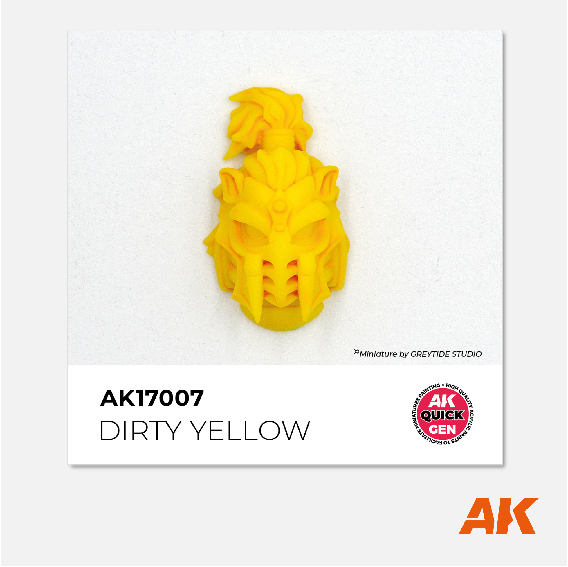 AK Interactive - Quick Gen Acrylics Paint - Dirty Yellow - AK17007 - Gothaforce
