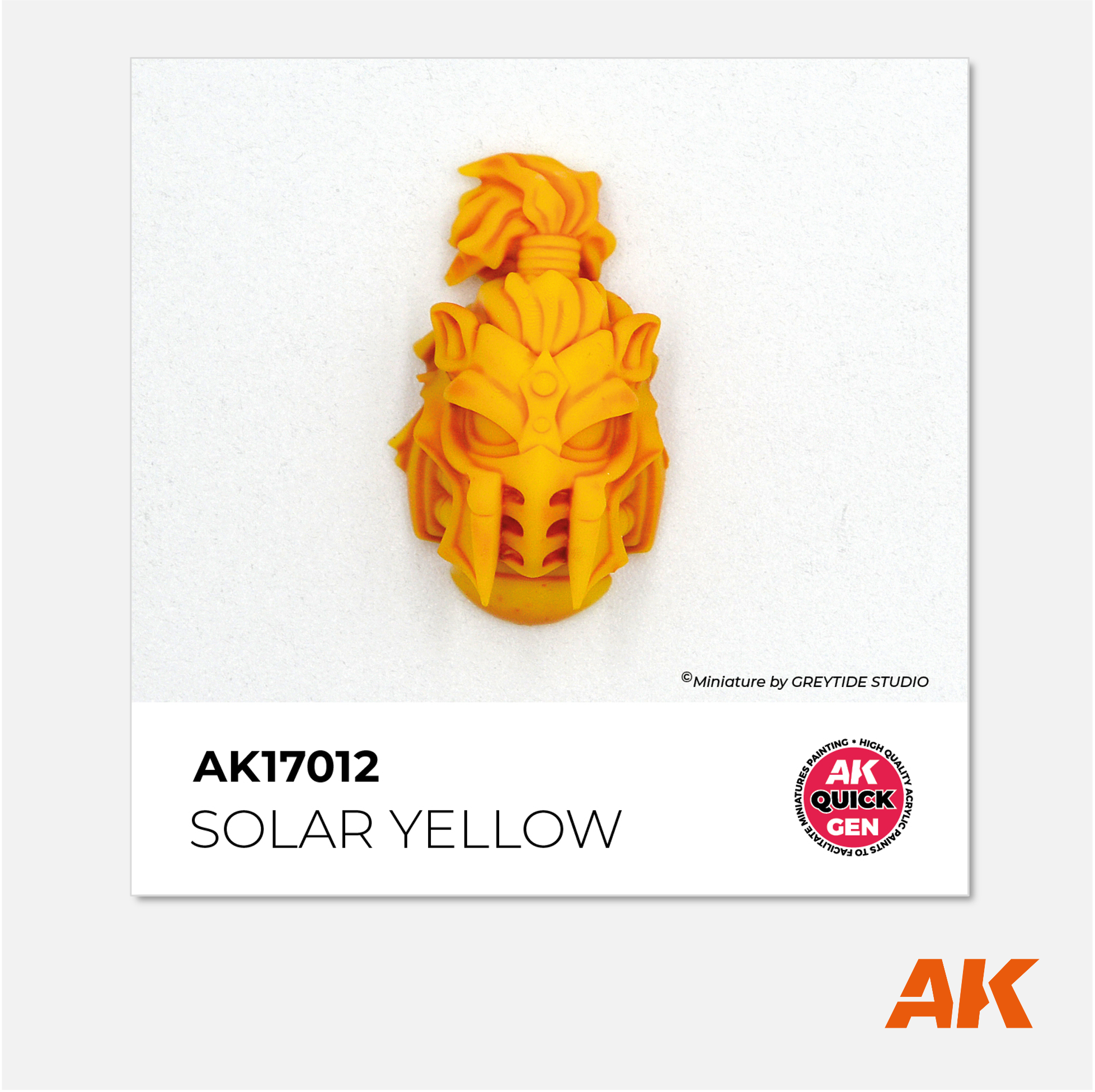 AK Interactive - Quick Gen Acrylics Paint - Solar Yellow - AK17012 - Gothaforce
