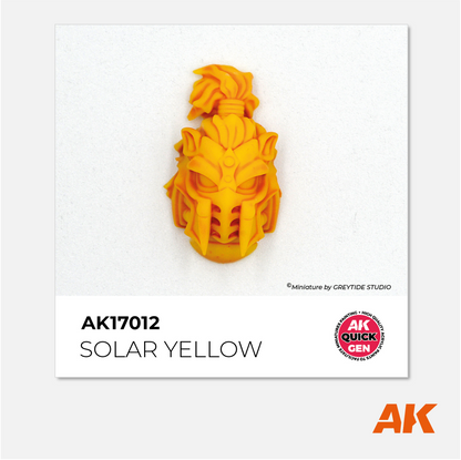 AK Interactive - Quick Gen Acrylics Paint - Solar Yellow - AK17012 - Gothaforce