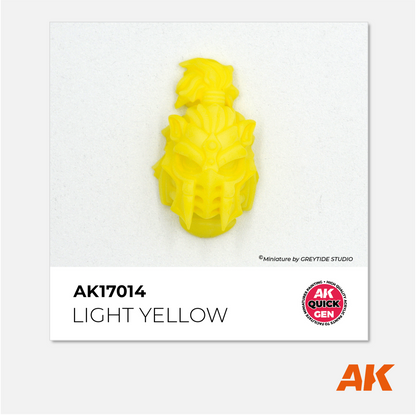 AK Interactive - Quick Gen Acrylics Paint - Light Yellow - AK17014 - Gothaforce