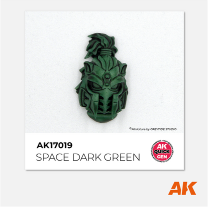 AK Interactive - Quick Gen Acrylics Paint - Space Dark Green - AK17019 - Gothaforce