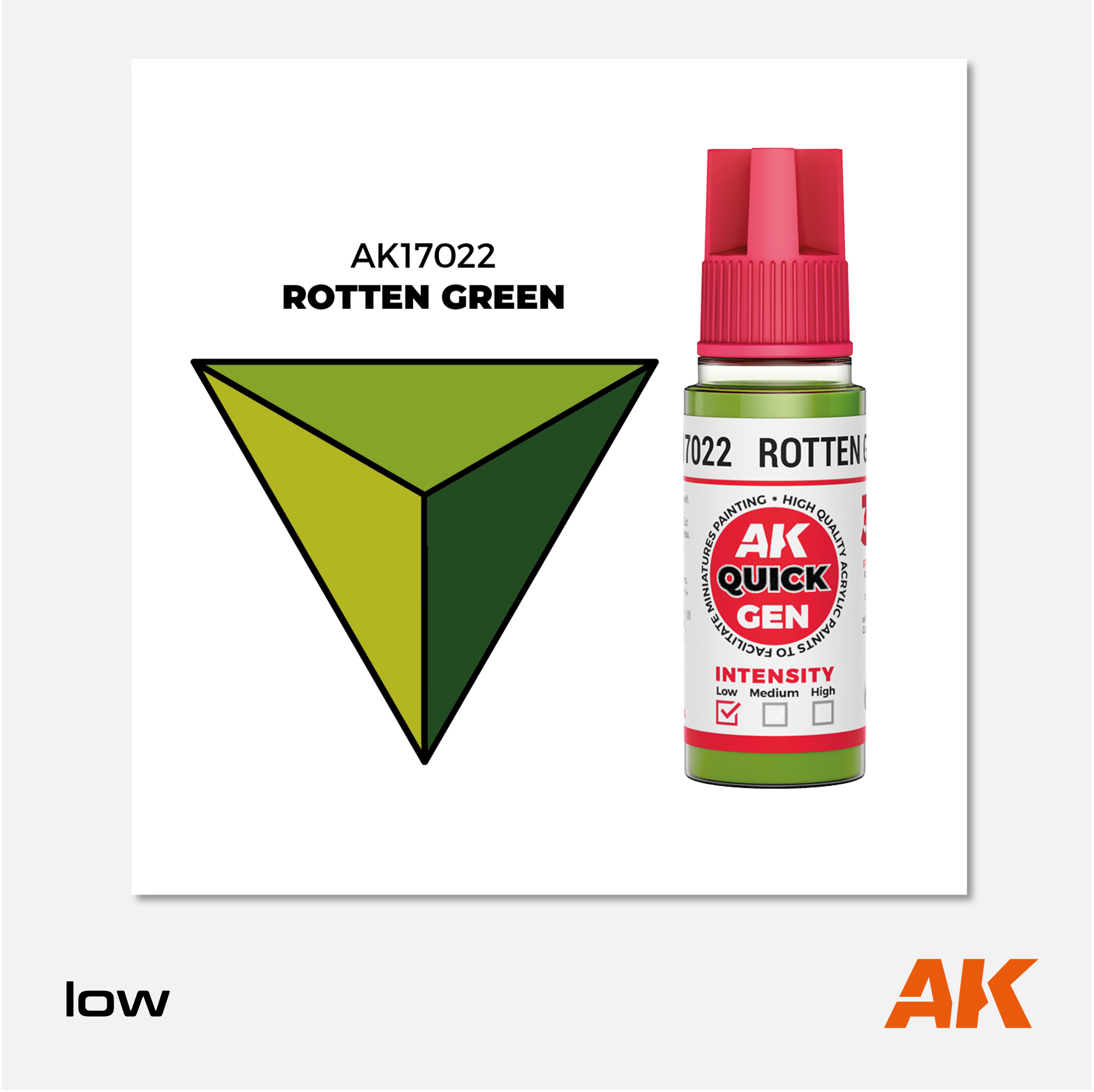 AK Interactive - Quick Gen Acrylics Paint - Rottten Green - AK17022 - Gothaforce