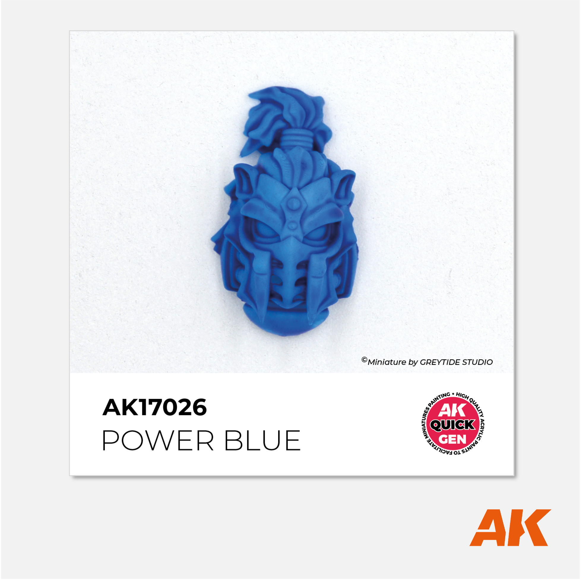 AK Interactive - Quick Gen Acrylics Paint - Power Blue - AK17026 - Gothaforce