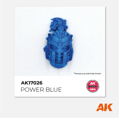 AK Interactive - Quick Gen Acrylics Paint - Power Blue - AK17026 - Gothaforce