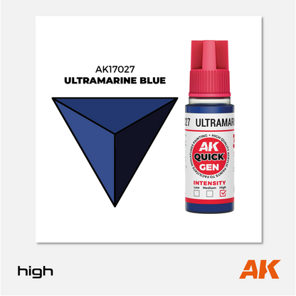 AK Interactive - Quick Gen Acrylics Paint - Ultramarine Blue - AK17027 - Gothaforce