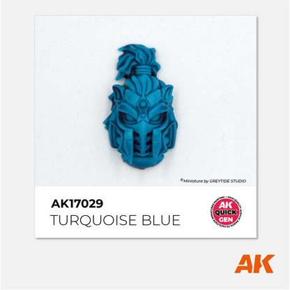AK Interactive - Quick Gen Acrylics Paint - Turquoise Blue - AK17029 - Gothaforce