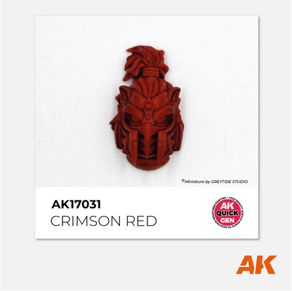 AK Interactive - Quick Gen Acrylics Paint - Crimson Red - AK17031 - Gothaforce