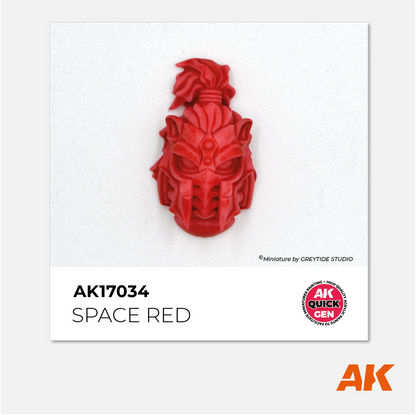 AK Interactive - Quick Gen Acrylics Paint - Space Red - AK17034 - Gothaforce