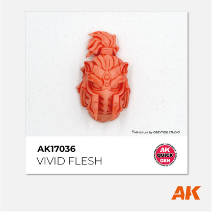 AK Interactive - Quick Gen Acrylics Paint - Vivid Flesh - AK17036 - Gothaforce