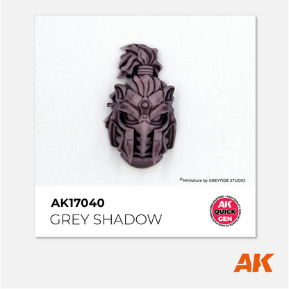 AK Interactive - Quick Gen Acrylics Paint - Grey Shadow - AK17040 - Gothaforce