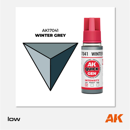 AK Interactive - Quick Gen Acrylics Paint - Winter Grey - AK17041 - Gothaforce