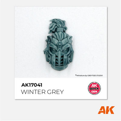 AK Interactive - Quick Gen Acrylics Paint - Winter Grey - AK17041 - Gothaforce