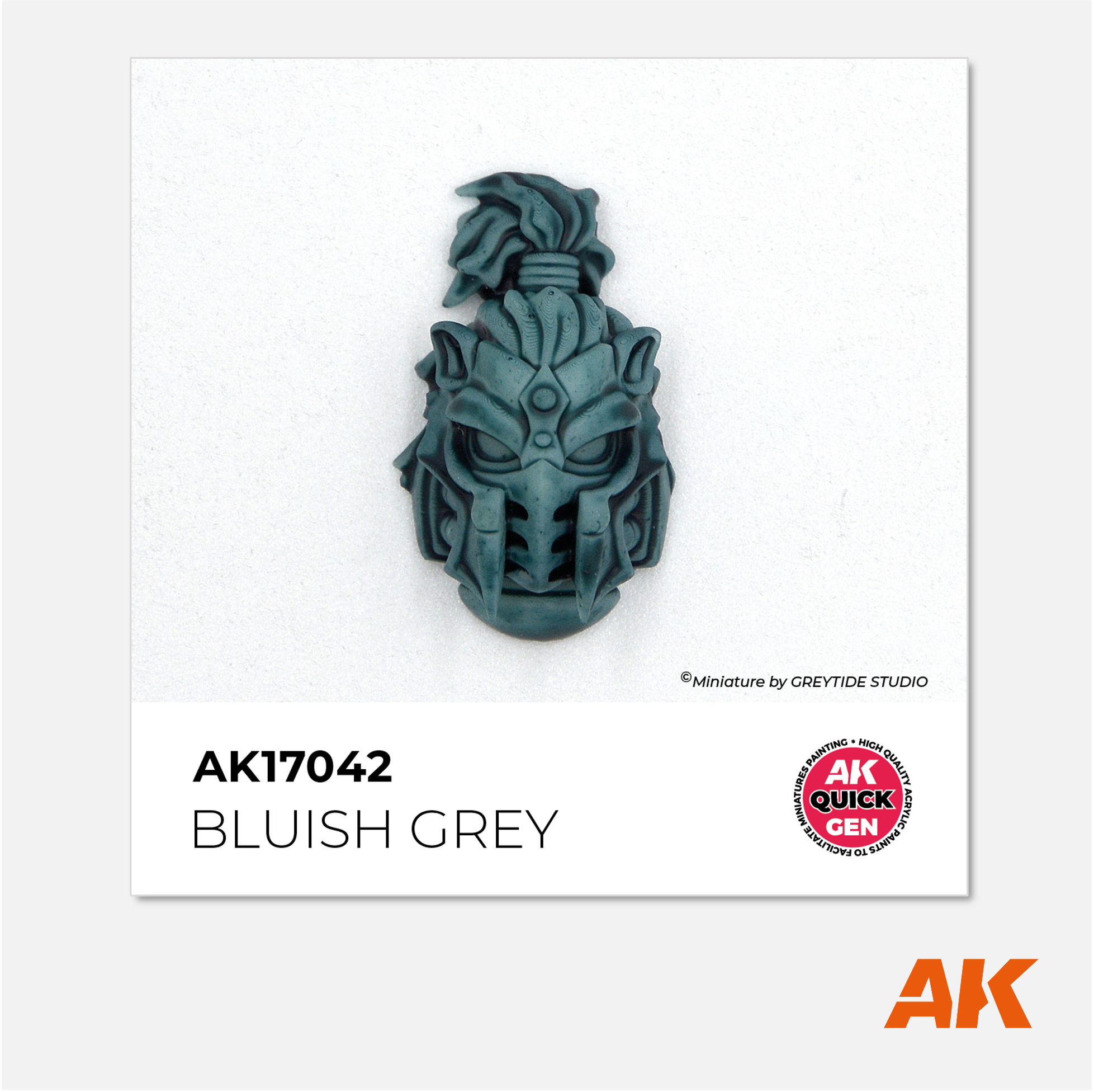 AK Interactive - Quick Gen Acrylics Paint - Bluish Grey - AK17042 - Gothaforce