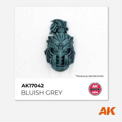 AK Interactive - Quick Gen Acrylics Paint - Bluish Grey - AK17042 - Gothaforce