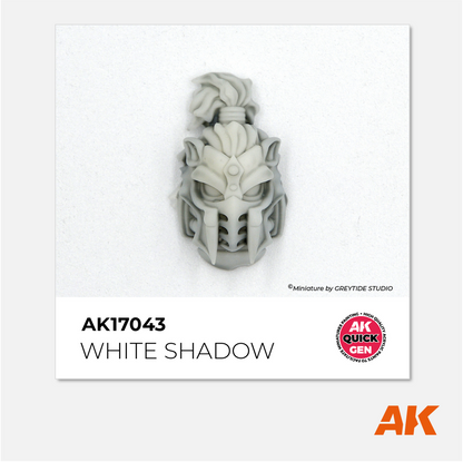 AK Interactive - Quick Gen Acrylics Paint - White Shadow - AK17043 - Gothaforce