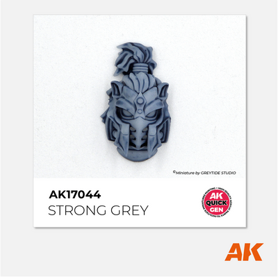 AK Interactive - Quick Gen Acrylics Paint - Strong Grey - AK17044 - Gothaforce