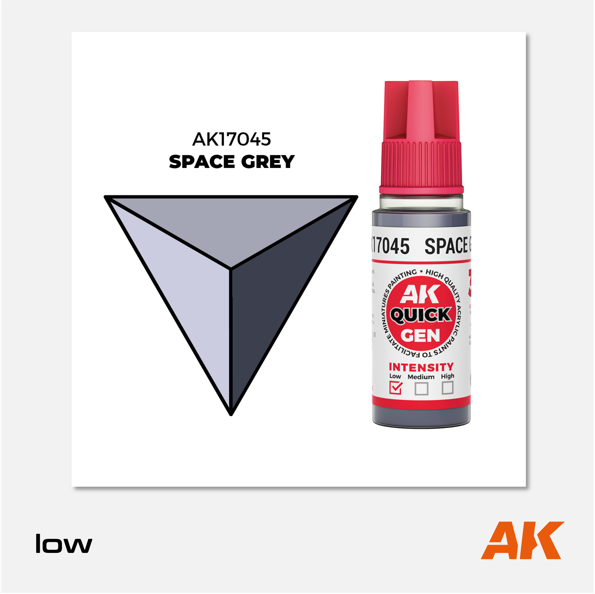 AK Interactive - Quick Gen Acrylics Paint - Space Grey - AK17045 - Gothaforce