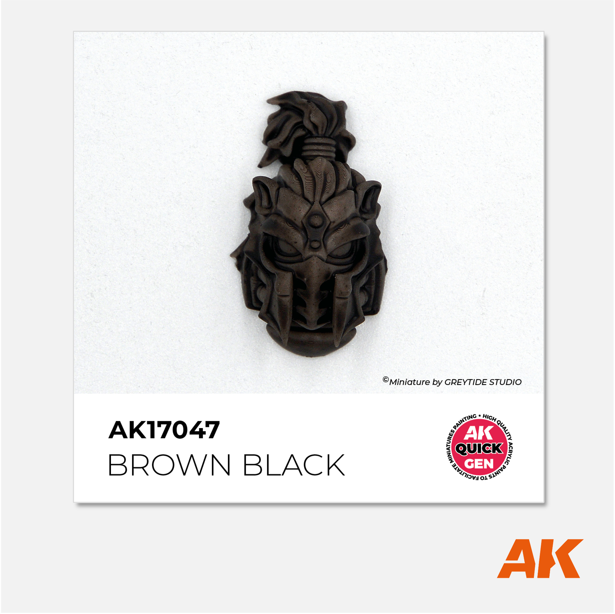AK Interactive - Quick Gen Acrylics Paint - Brown Black - AK17047 - Gothaforce