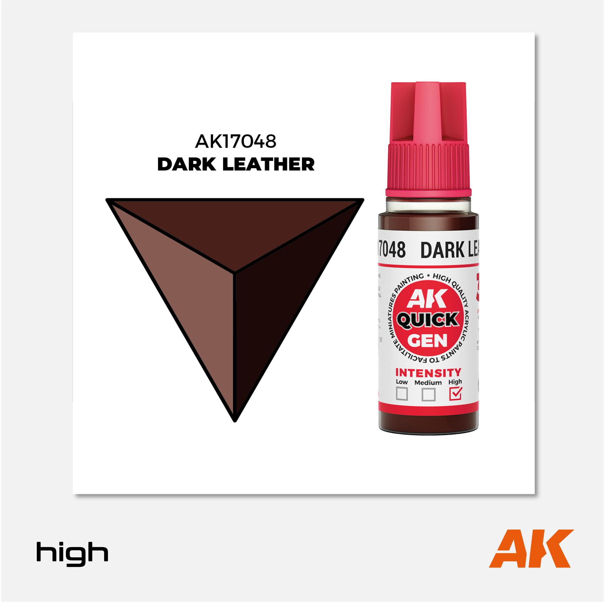 AK Quick Gen Acrylics - Dark Leather