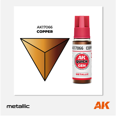 AK Quick Gen Acrylics - Copper